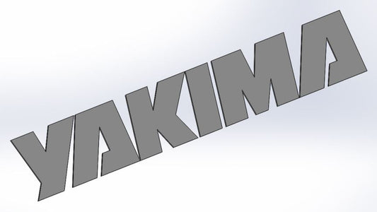 <p><span>Replacement silver Yakima decal for OverHaul HD and OutPost HD.</span></p>