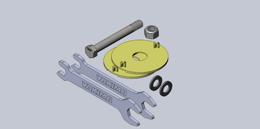 <p><span>Replacement hardware for Yakima HoldUp Evo 2". See photo for parts included.</span></p> <p><span>Part #<span>8881104</span></span></p>