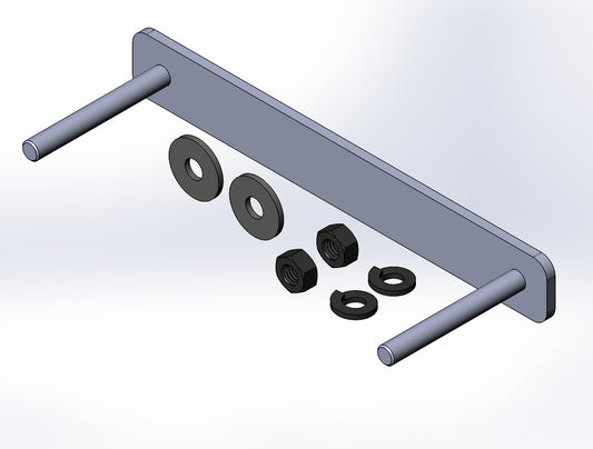 <p>Single replacement bracket and hardware for SmarT-Slot Kit 4.</p> <p>Includes:</p> <ul> <li>(1X) Bracket</li> <li>(2x) Flat Washer</li> <li>(2x) Locking Washer</li> <li>(2x) Nut</li> </ul>