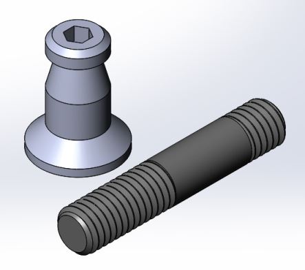 <p>Replacement lock post hardware for OverHaul HD and OutPost HD. Includes one threaded fastener and one lock post.</p>