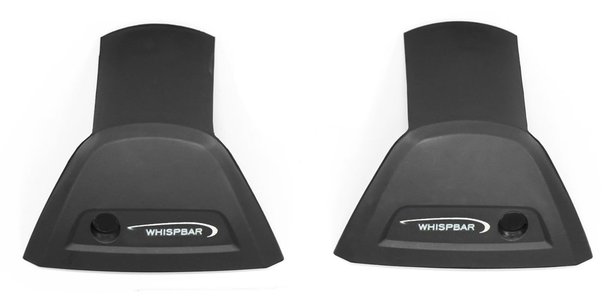 <p>Replacement covers for Whispbar FlushBar towers. Includes one Left and one Right cover with turn plugs. Locks not included.</p>