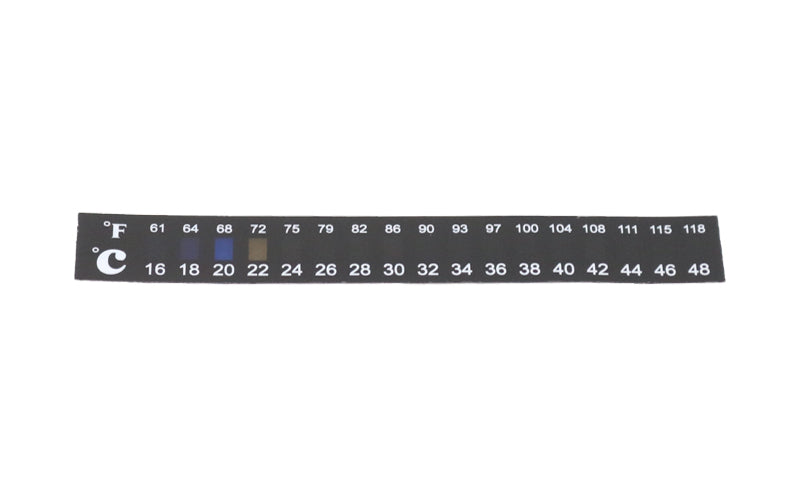 <p>Replacement LCD Stick on Thermometer for Yakima RoadShower.&nbsp;</p> <p>Fahrenheit scale from 61F to 118F.&nbsp;Peel Backing and Stick on the Outside of the Tank.</p>