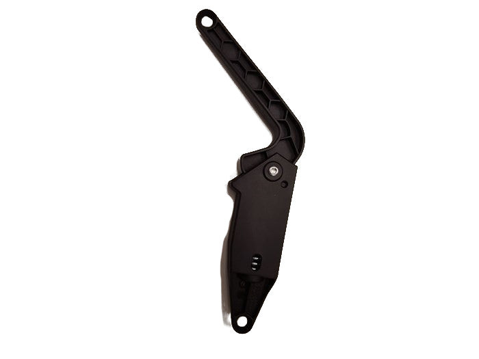 <p>Yakima cargo box replacement lid hinge support #2. This is a new Yakima part that fits several current and older model Yakima cargo boxes.&nbsp;</p> <p>&nbsp;</p> <p><strong>Complete list of compatible Yakima Cargo Boxes</strong></p> <ul> <li>RocketBox Pro 11 (rear)</li> <li>SkyBox 18 Carbonite (front)</li> <li>SkyBox 21 Carbonite (front)</li> <li>ShowCase 20 Anthracite (front and rear)</li> <li>ShowCase 20 Quicksilver (front and rear)</li> </ul>