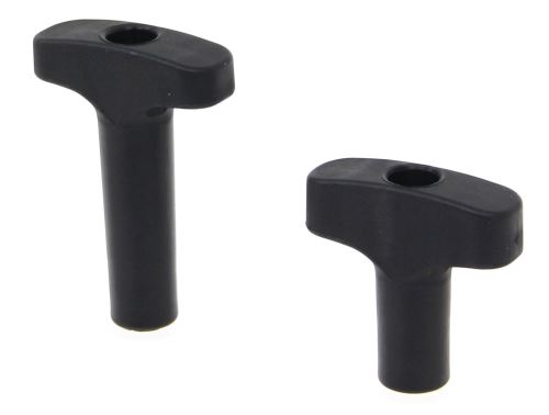 <p>Replacement front and rear adjustment handles for Yakima ForkLift bike carrier.</p> <p>Includes one (1) front handle and one (1) rear handle</p> <p>&nbsp;</p>