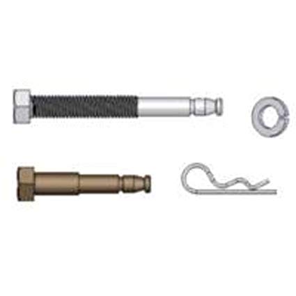 <p>Replacement mounting hardware for Yakima's StickUp hitch rack.</p> <p>Includes:</p> <ul> <li>2 bolt (2" rec. and 1-14" rec._</li> <li>1 lock washer</li> <li>1 bridge pin</li> </ul>